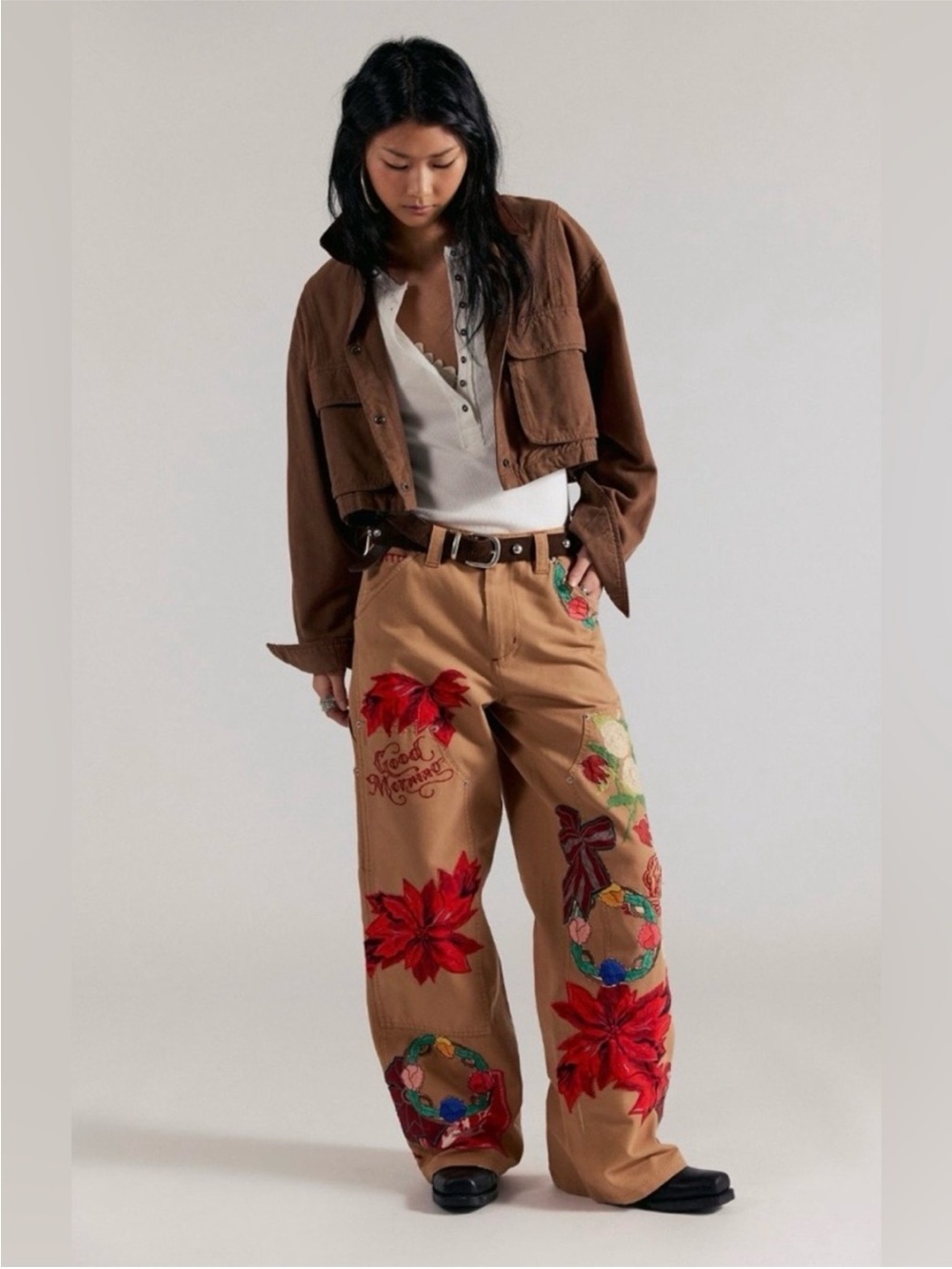 We The Free Bright Time Craft Pants Size 6 NWT